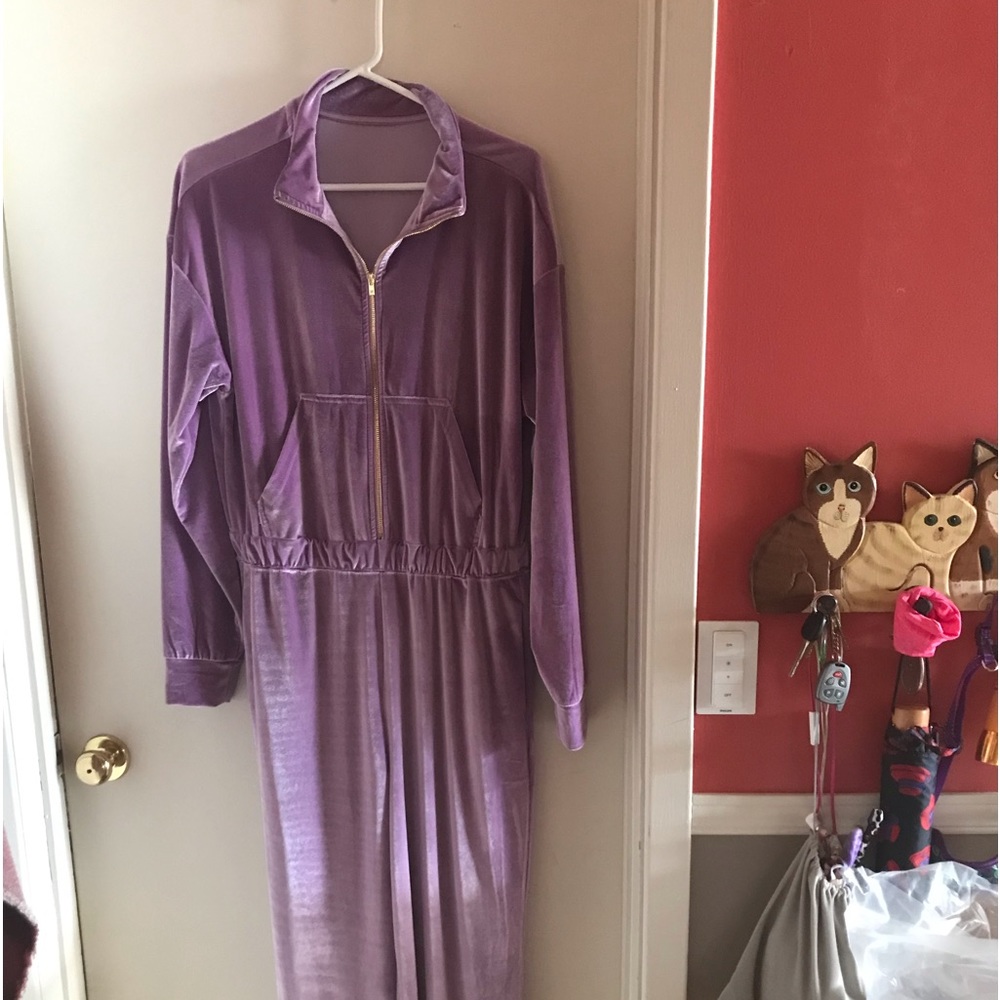 Fabletics Purple Jumpsuit
